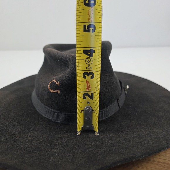 Charlie 1 Horse Hat Cowboy Fitted Womens One Size Black Felt Wide Brim Western main image 12